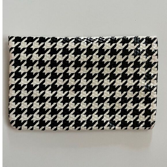 Ipsy Women’s Black White Makeup Glam Bag Organizer Pouch - Picture 2 of 5